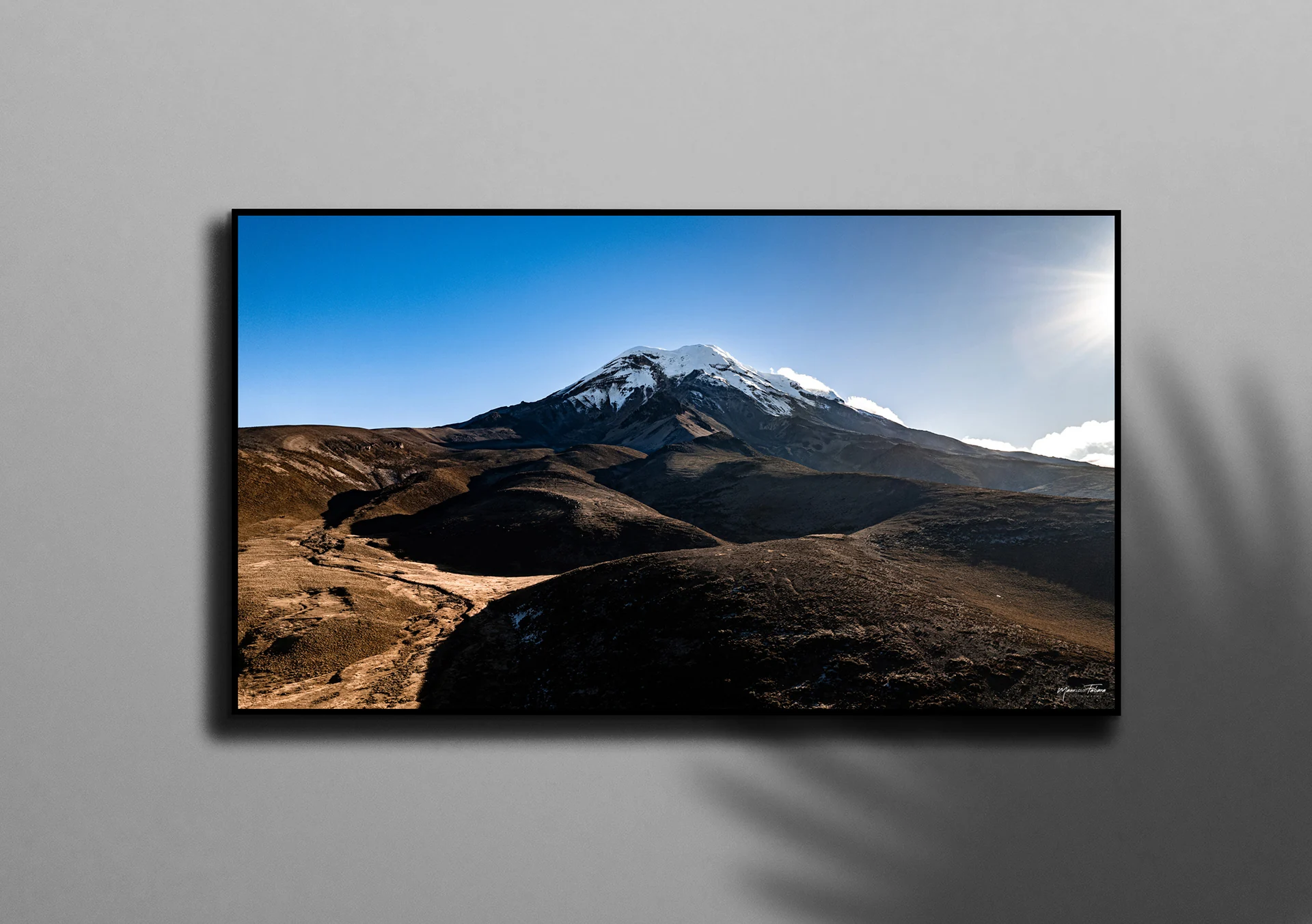 Chimborazo al amanecer — Horizontal