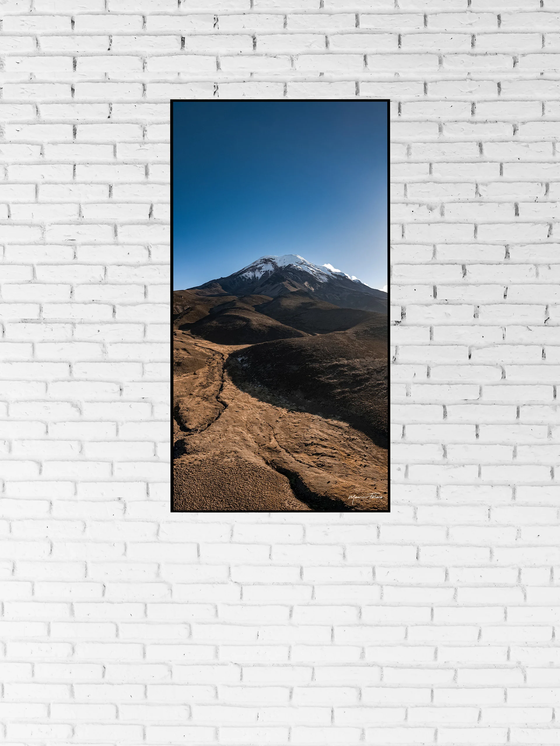Chimborazo al amanecer — Vertical